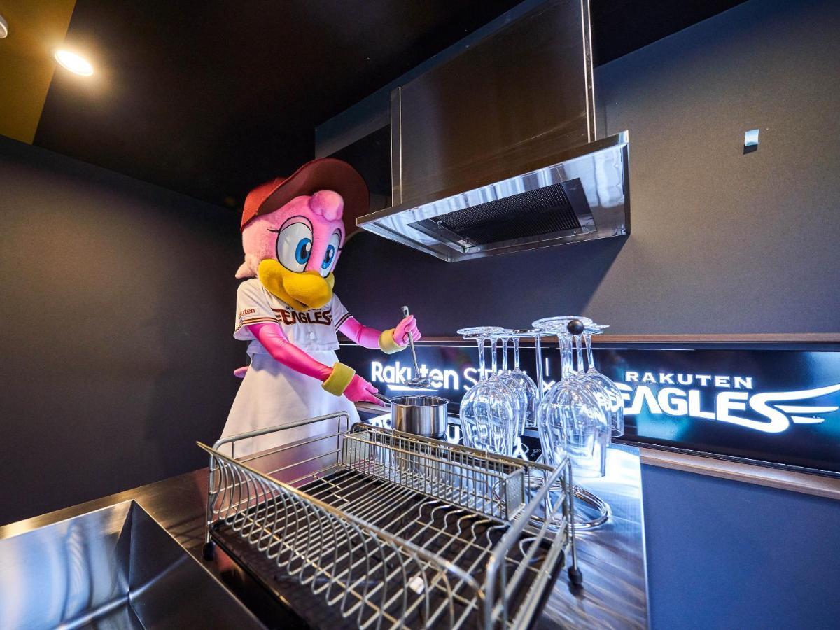 อพาร์ทเม้น Rakuten X Eagles 101 With Terrace *